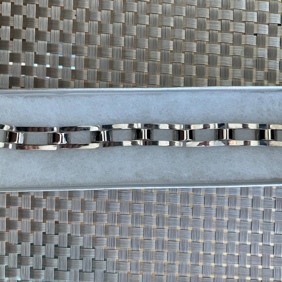 925 Sterling Silver bracelet Mexico 8" - Picture 6 of 8
